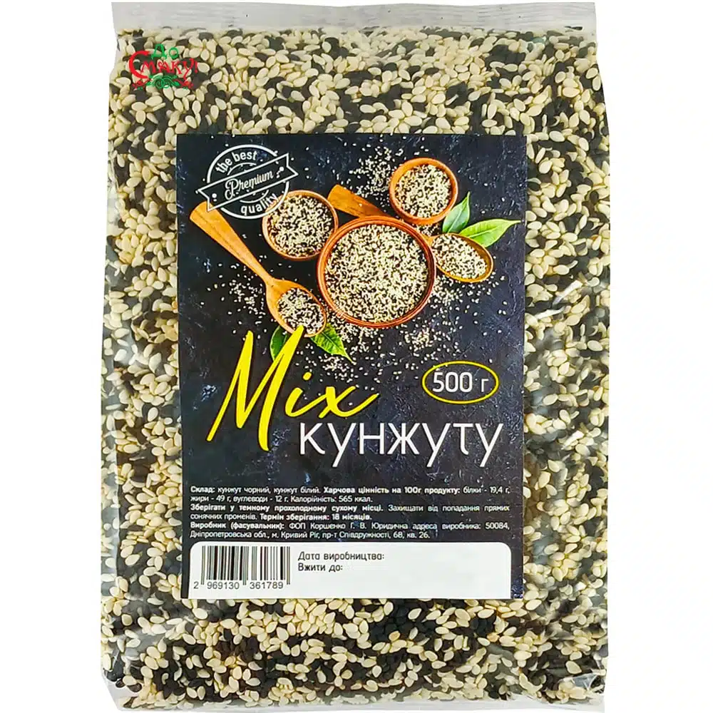 Микс кунжута Nuts Bag 500г
