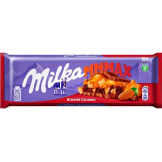 Молочный шоколад Milka MAX Almond Caramel