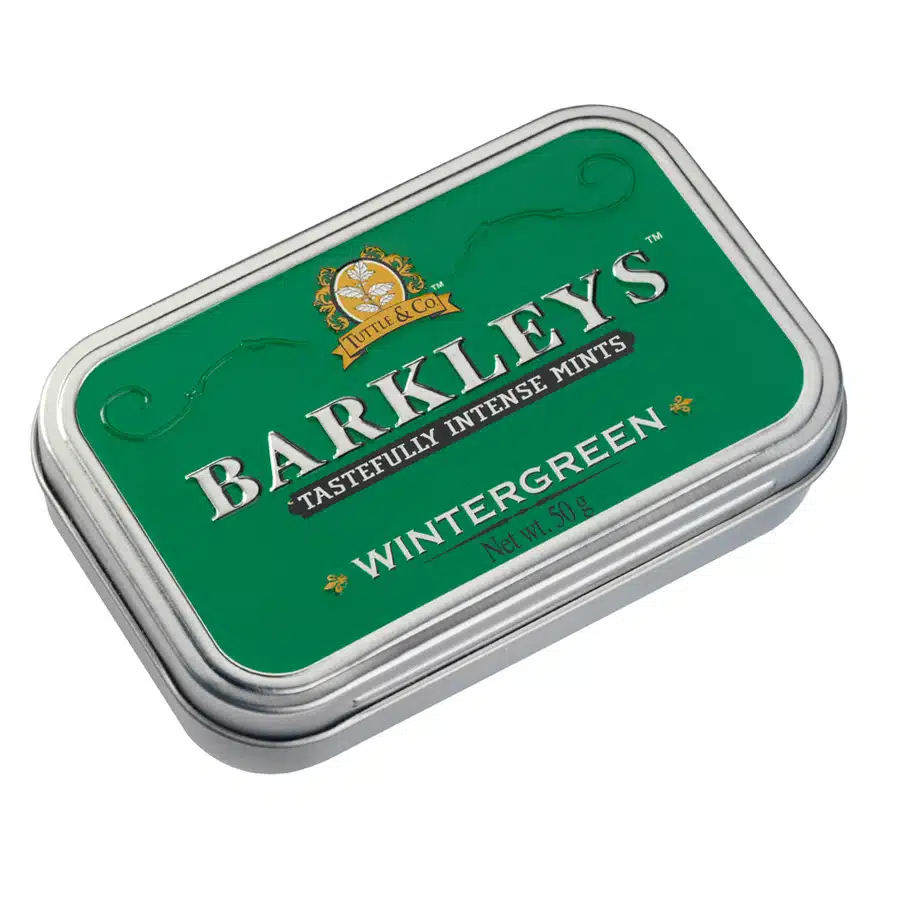 Мятные леденцы Зимняя прохлада Barkleys Intense Mints Wintergreen 50г