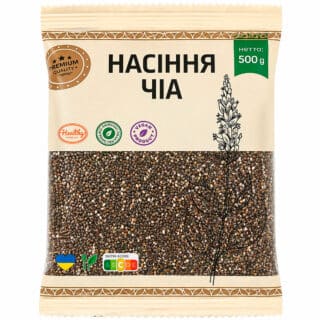 Насіння чіа чорне Nuts Bag 500г