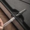 Чабань (чайна дошка) прямокутна з прорізами темна 59х25х4см - Зображення 5