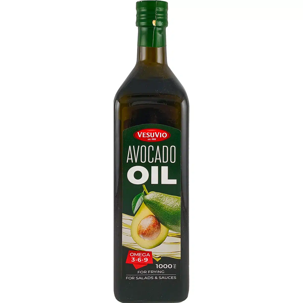 Масло авокадо 100% рафинированное VESUVIO 1л