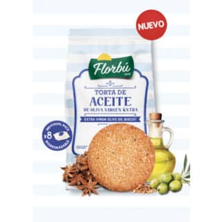 Печенье Florbu Tortas de Aceite с анисом и оливковым маслом 240г