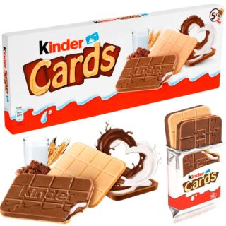 Печенье Kinder Cards 128г