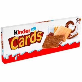 Печенье Kinder Cards 128г