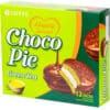 Печиво шоколадне Lotte Choco Pie зі смаком зеленого чаю 336г
