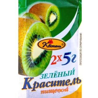 Барвник харчовий зелений Квітень