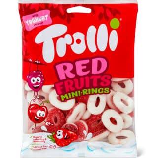 Желейкі Trolli Red Fruits Mini-Rings