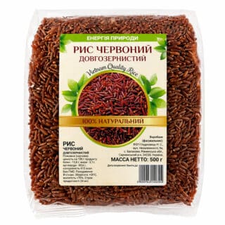 Рис красный длиннозернистый 500г
