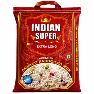 Рис індійський басматі пропарений Indian Super 5 кг