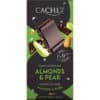 Шоколад CACHET Dark Almonds & Pear