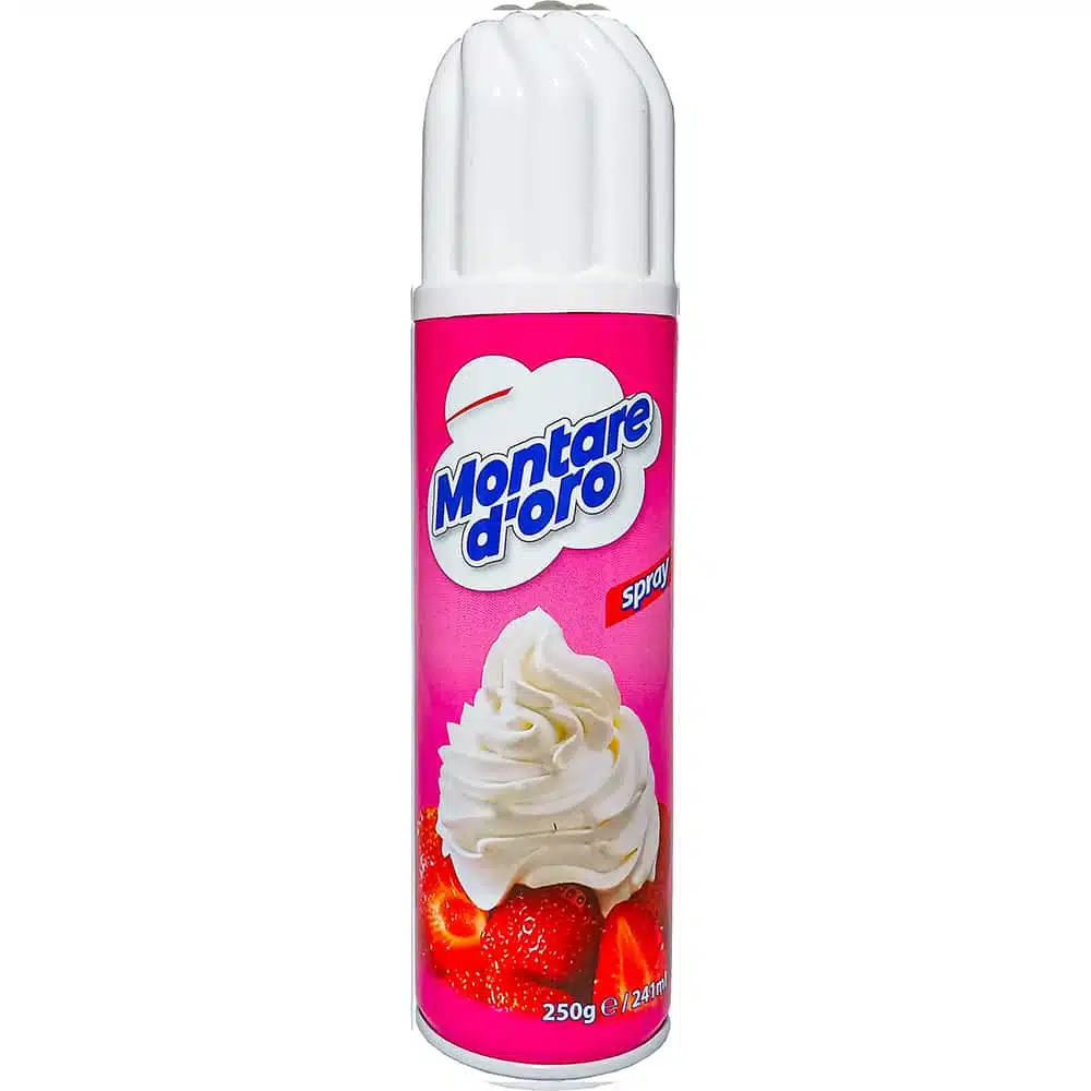 Сливки спрей взбитые Cremio 20% Montare d`oro