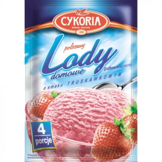 Сухое мороженое со вкусом Клубника Cykoria 60г