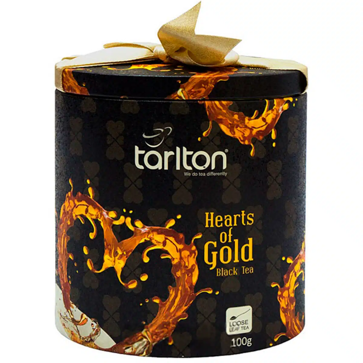 Черный чай Tarlton Золотое сердце Hearts of Gold