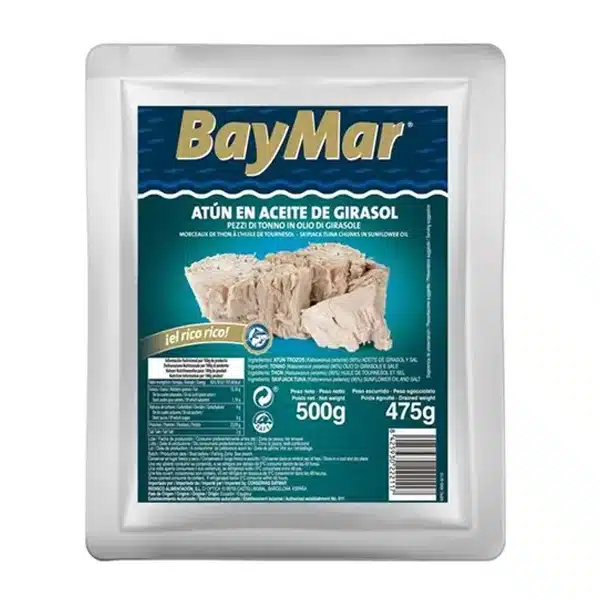 Тунець BayMar у соняшниковій олії 500 г Тунець BayMar у соняшниковій олії 500 г