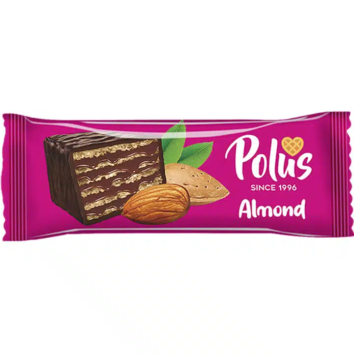 Вафельний батончик Polus Almond 50г
