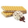 Вафлі світлі без цукру морозиво з шоколадними крихтами Florbu Gourmet Creama Stracciatella 150г - Зображення 2