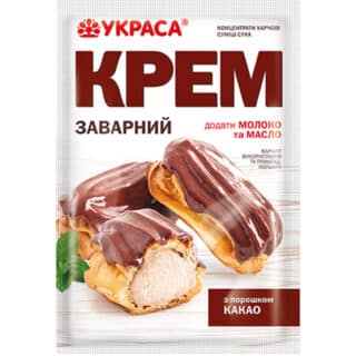 Заварной крем с порошком какао Украшение 75г