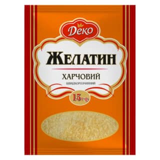Желатин пищевой быстрорастворимый Противень 15г