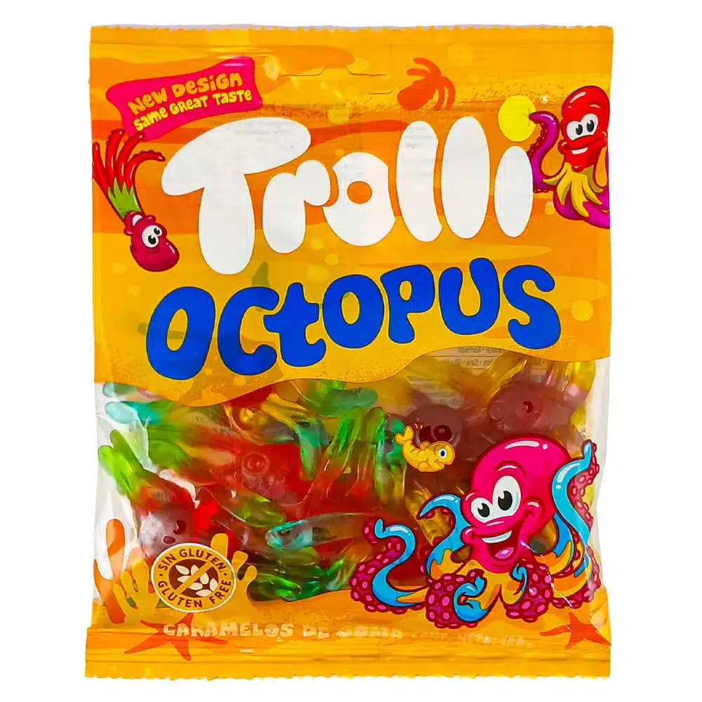 Желейкі Trolli Octopus (восьминог) 100г/уп — изображение 1