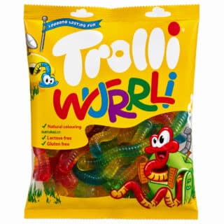 Желейки Trolli Wurrli (червячки) 100г