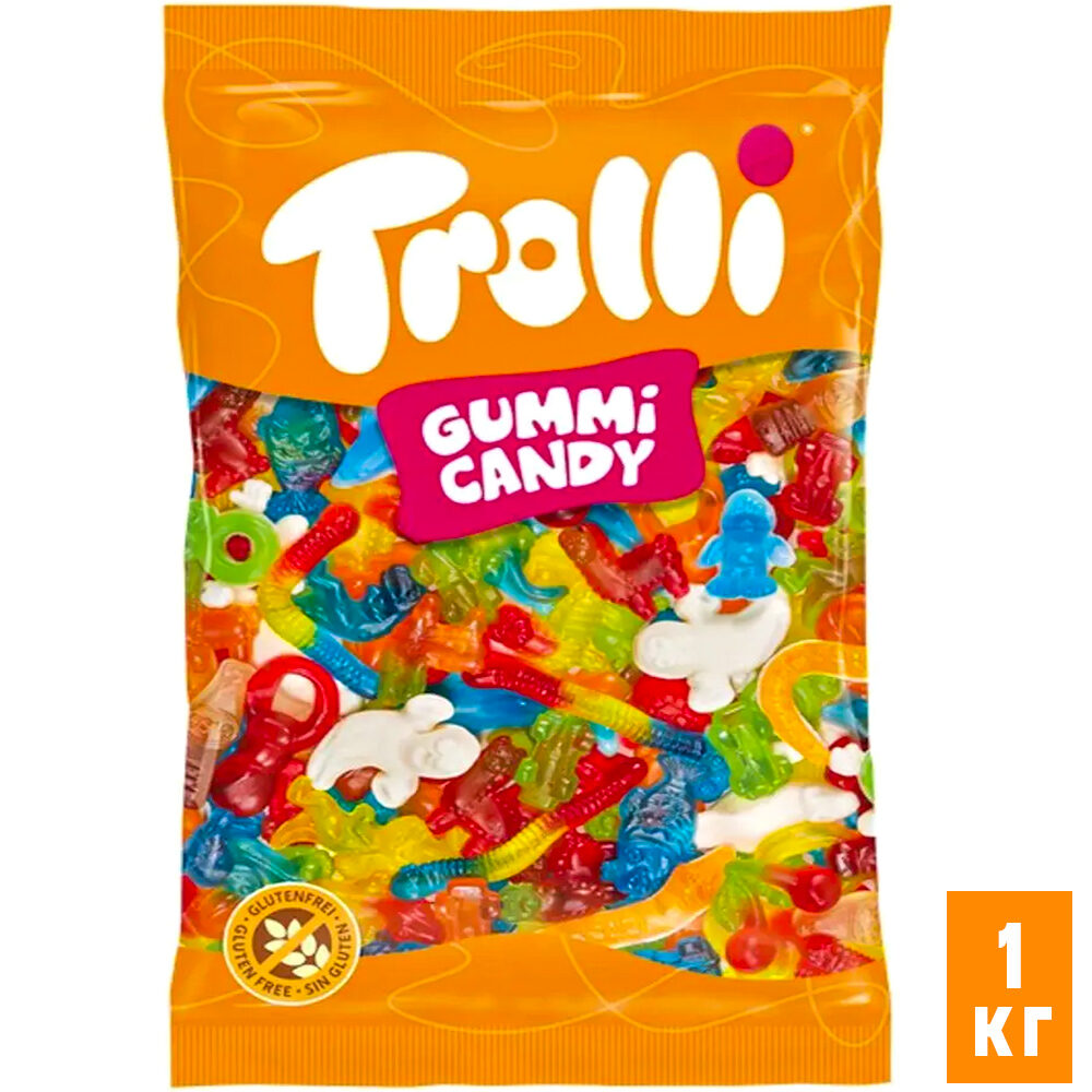 Желейні цукерки Trolli Асорті 1 кг ⚡ купити з доставкою по Україні