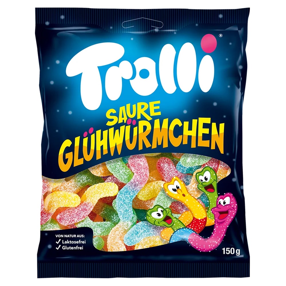 Желейні жувальні цукерки Trolli Черв'ячки Желейні жувальні цукерки Trolli Черв'ячки
