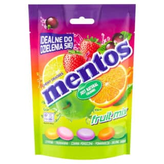 Жувальні драже Mentos Fruit Mix 160g
