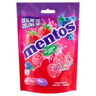 Жувальні драже Mentos Red Fruit 160g